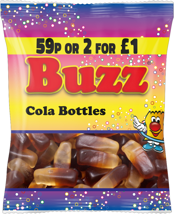 Buzz Sweets Cola Bottles | Kids Bags