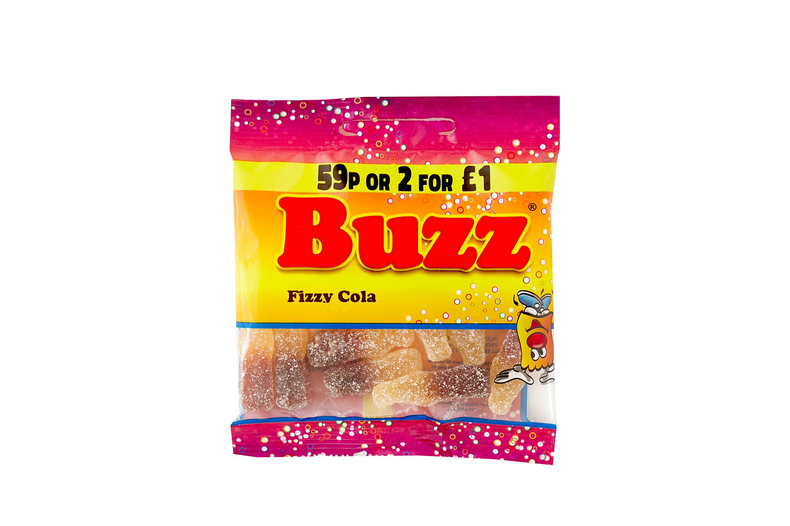 Buzz Sweets Fizzy Cola Bottles | Kids Bags