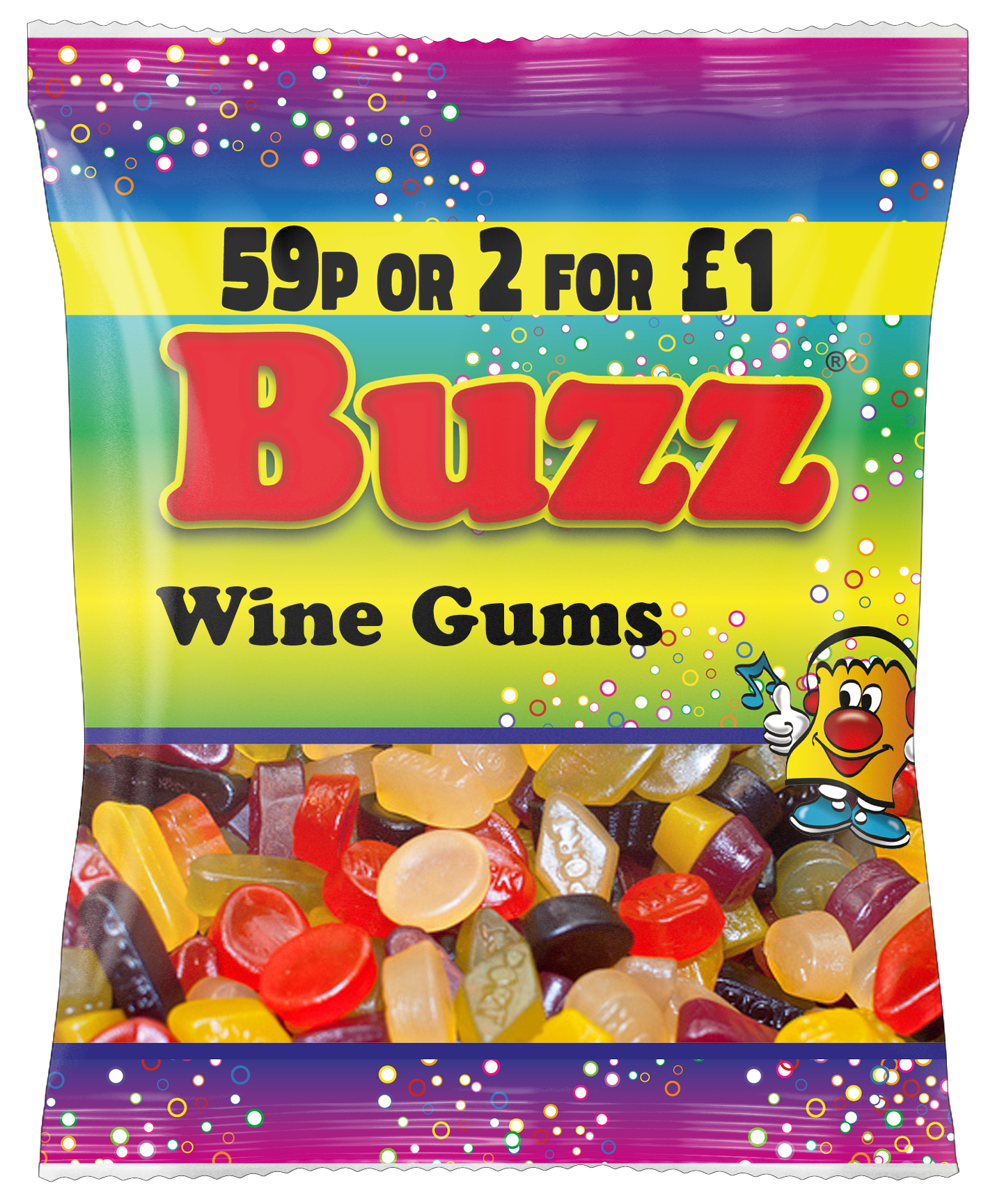 Buzz Sweets Wine Gums | Kids Bags