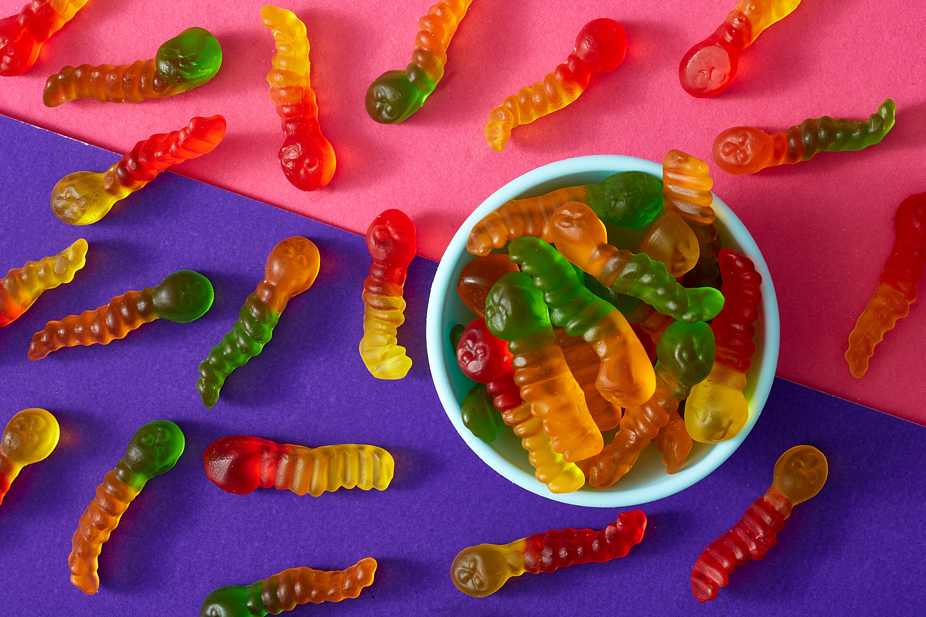 Buzz Sweets Gummy Worms | Kids Bags