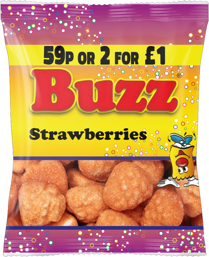 Buzz Sweets Strawberries | Kids Bags