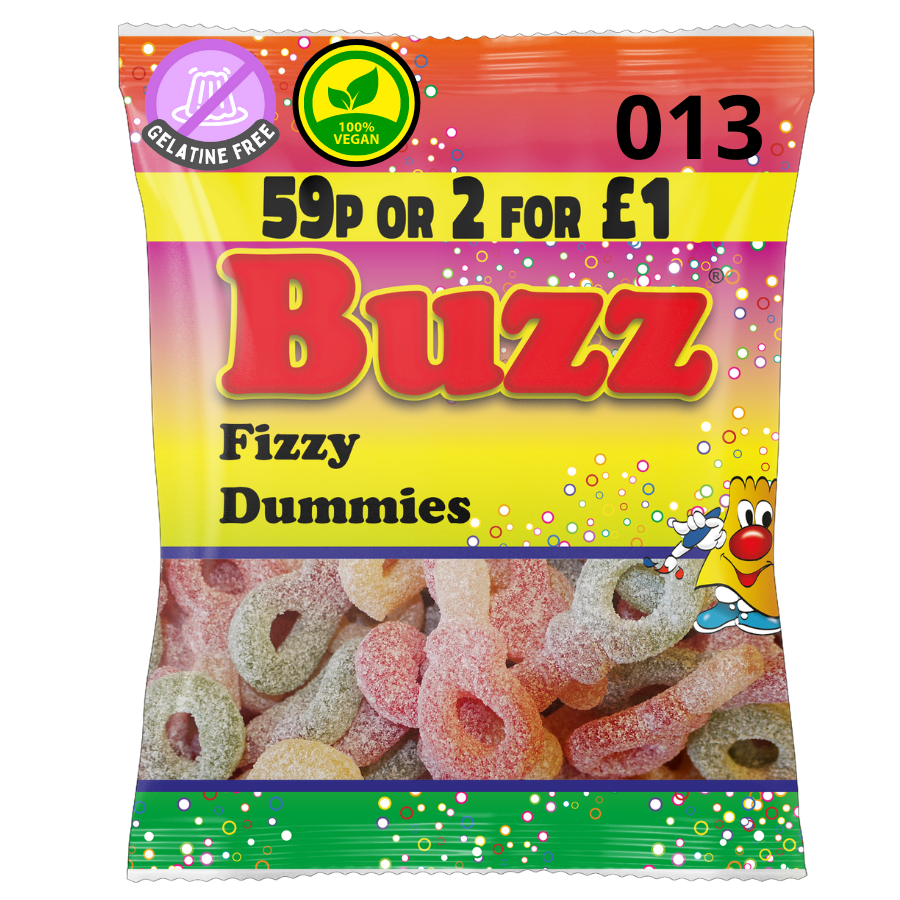 Buzz Sweets Fizzy Dummies | Kids Bags