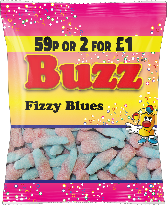 Buzz Sweets Fizzy Blues | Kids Bags