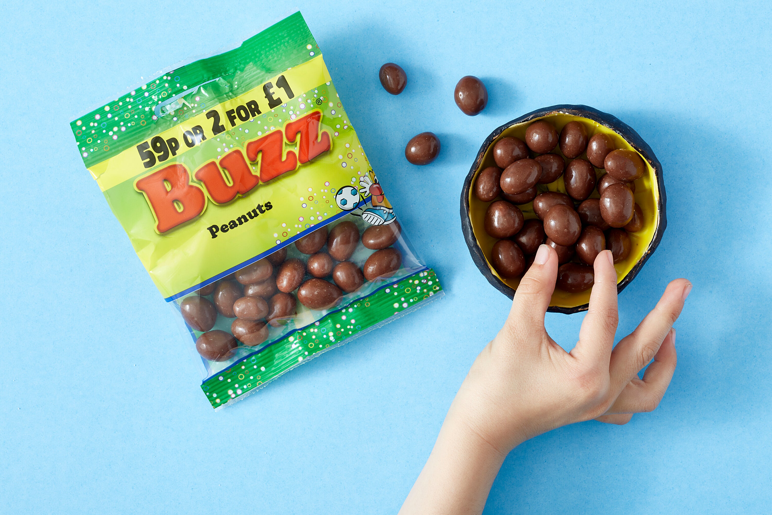 Buzz Sweets Chocolate Peanuts | Kids Bags