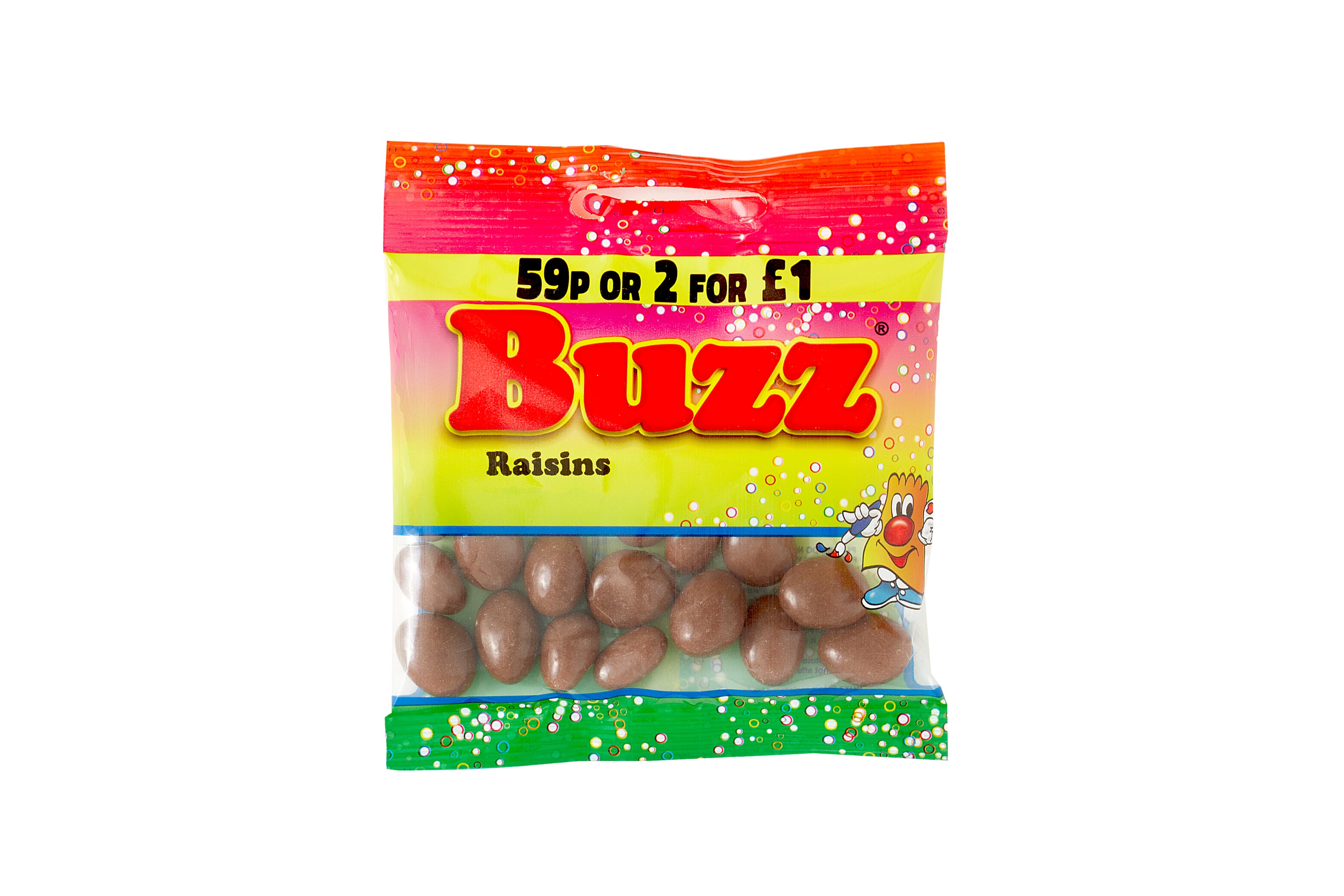 Buzz Sweets Chocolate Raisins | Kids Bags