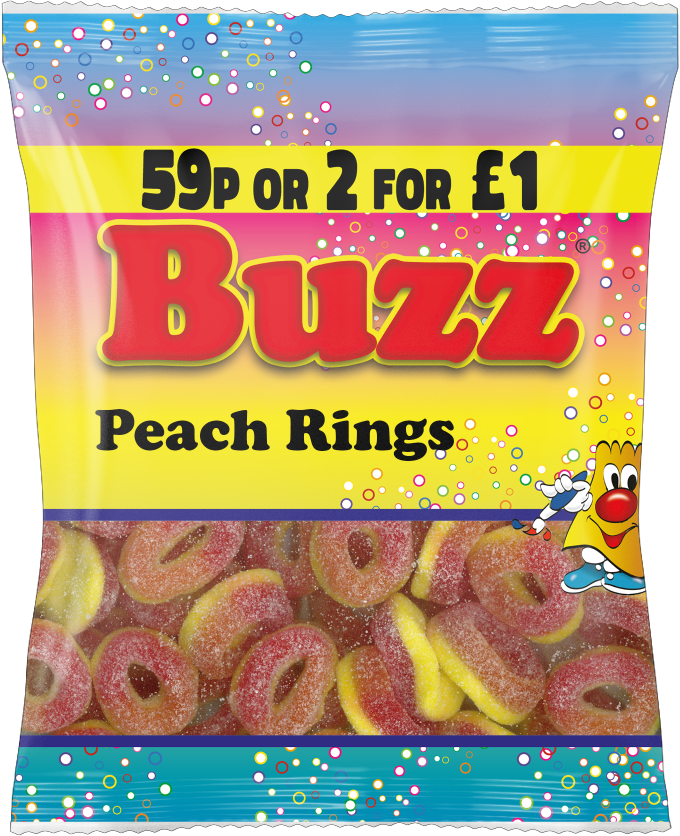 Buzz Sweets Peach Rings | Kids Bags