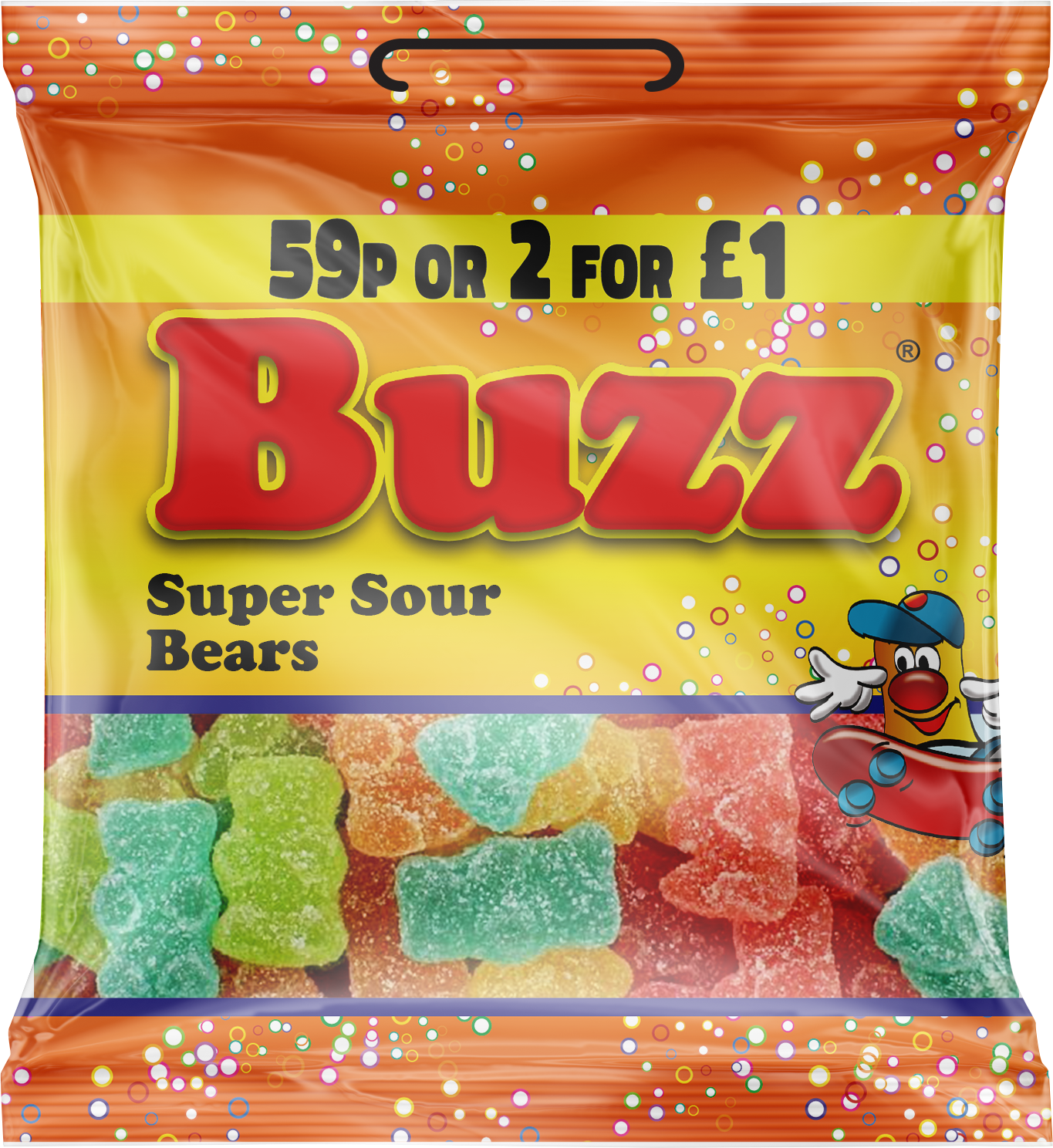 Buzz Sweets Sour Bears | Kids Bags