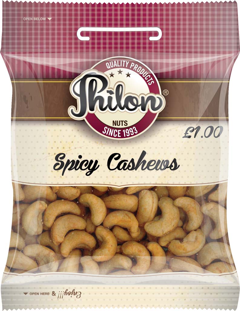 Philon Nuts Spicy Cashews