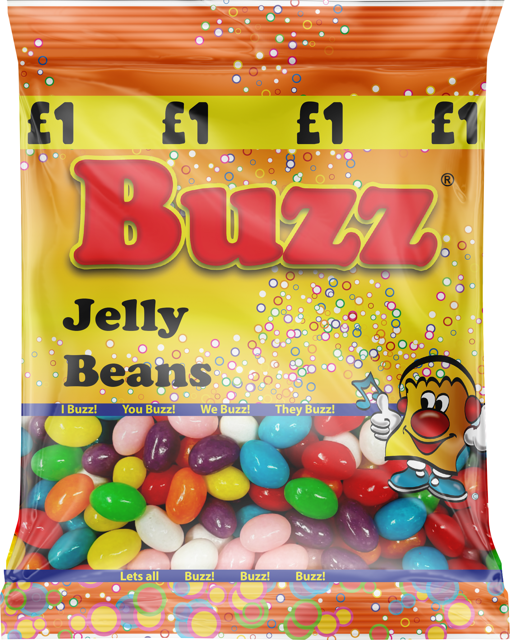 Buzz Sweets Jelly Beans | Share Pack