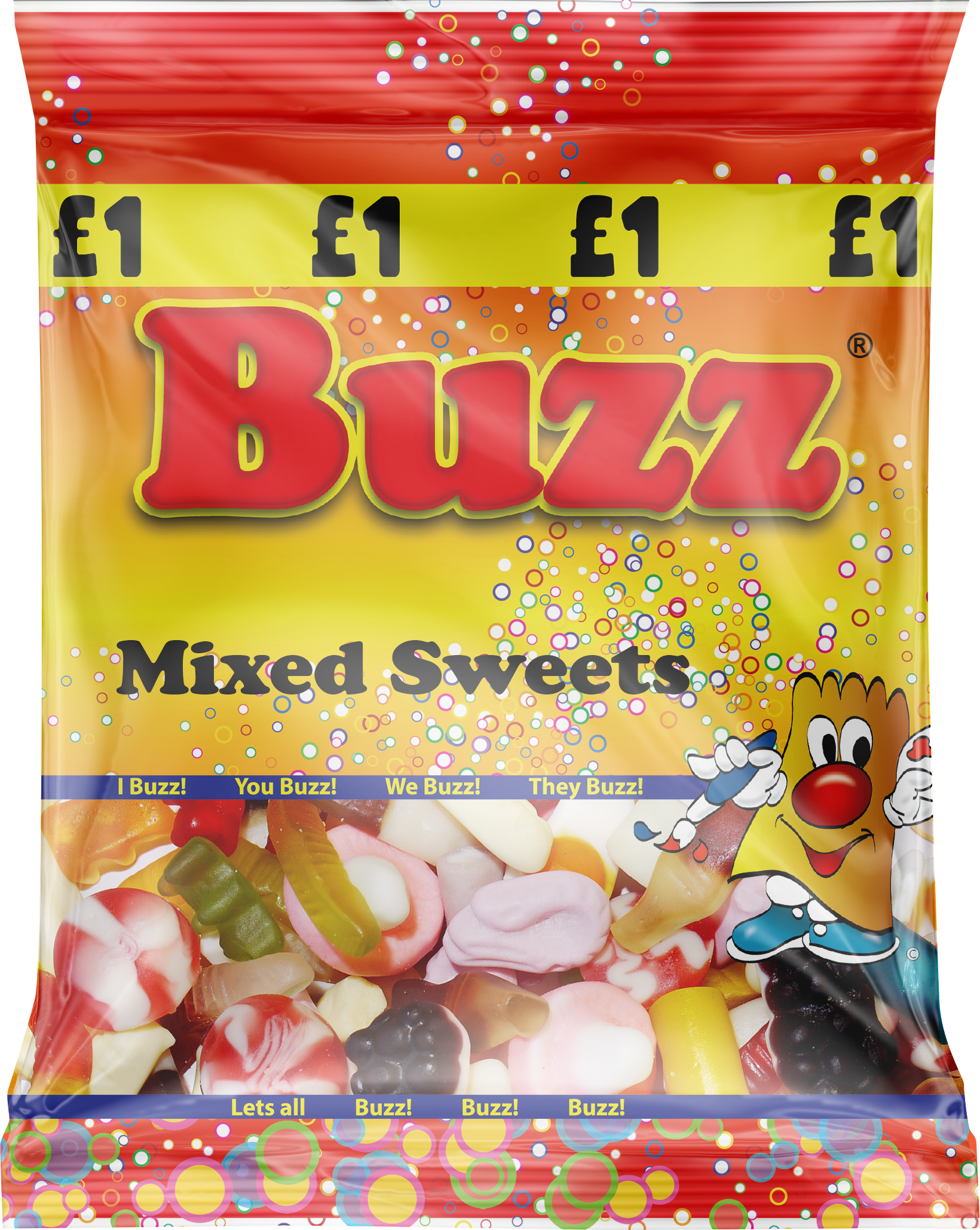 Buzz Sweets Mixed Sweets | Share Pack