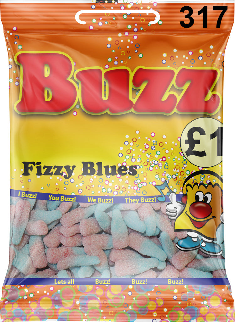 Buzz Sweets Fizzy Blues | Share Pack