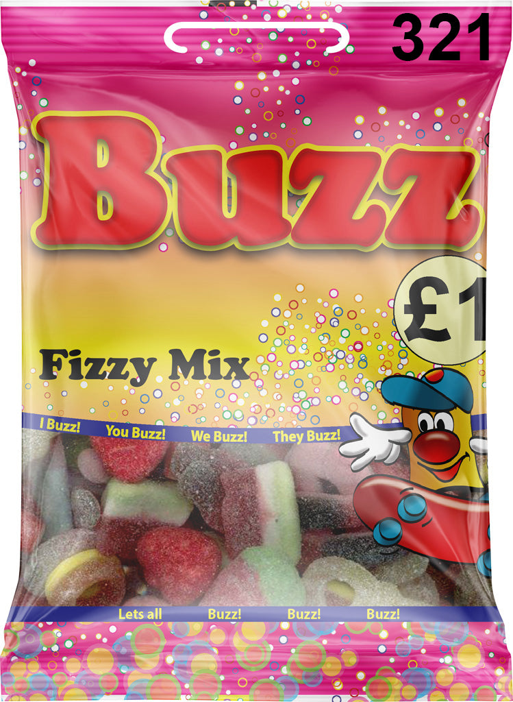 Buzz Sweets Fizzy Mix | Share Pack