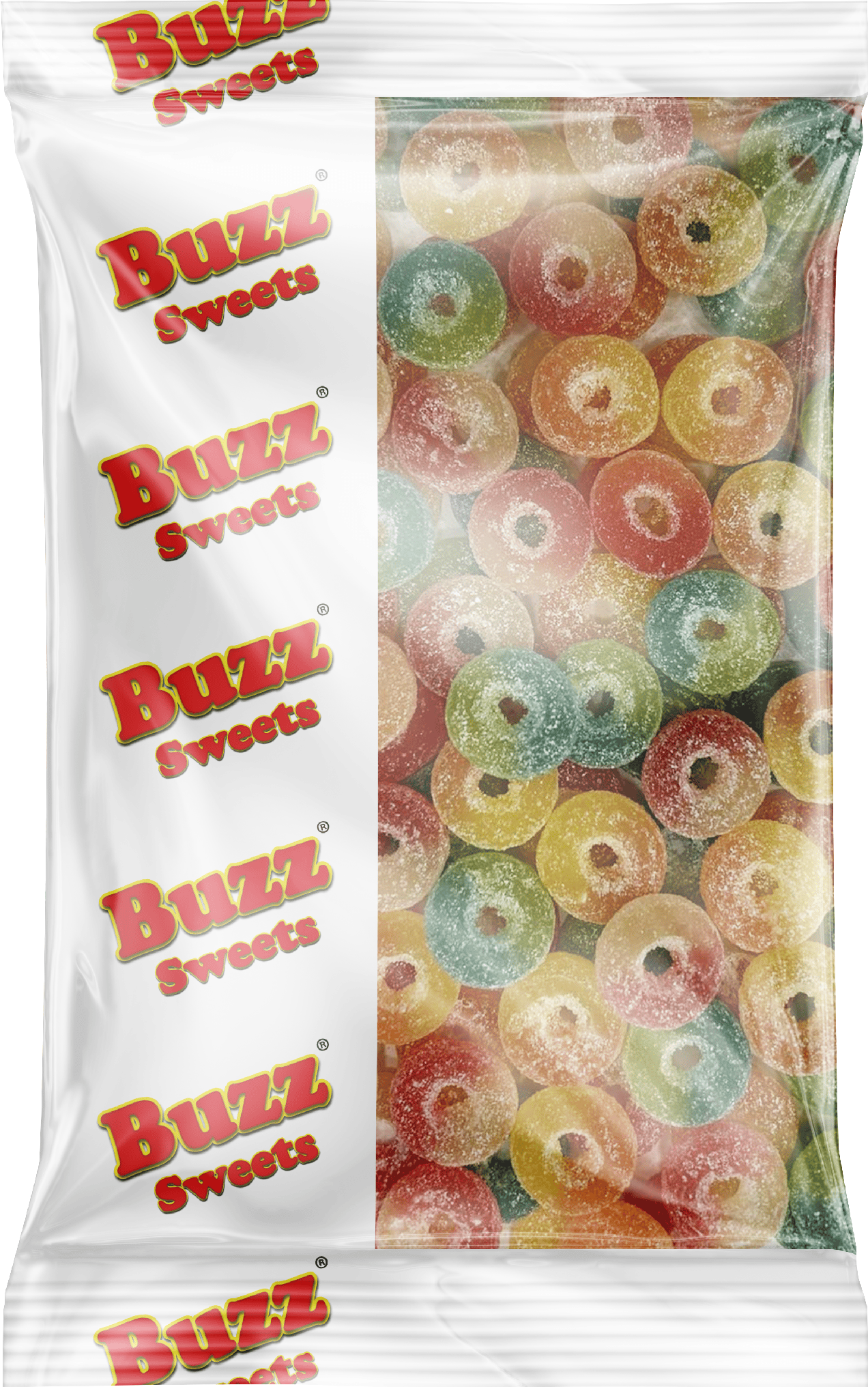 Buzz Sweets Super Sour Rings | Bulk Bags