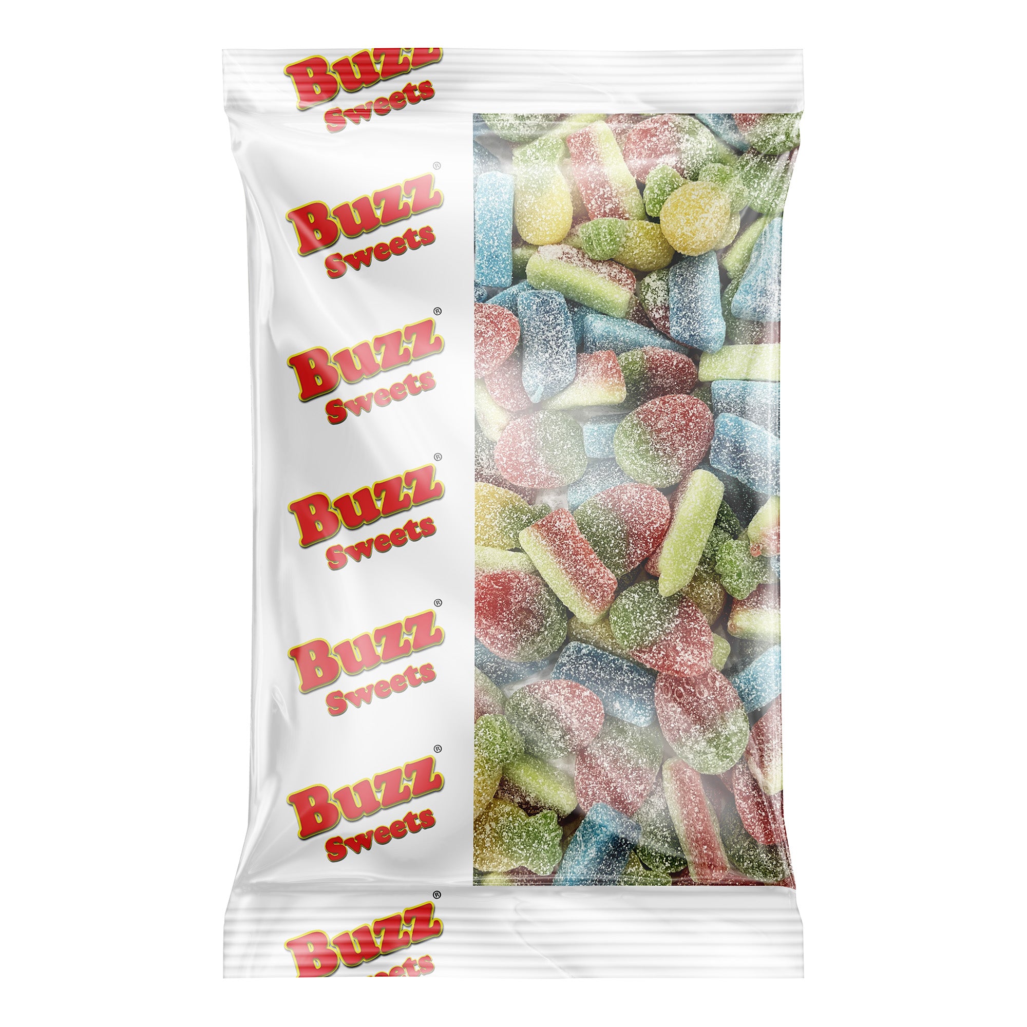 Buzz Sweets Super Sour Fruits | Bulk Bags