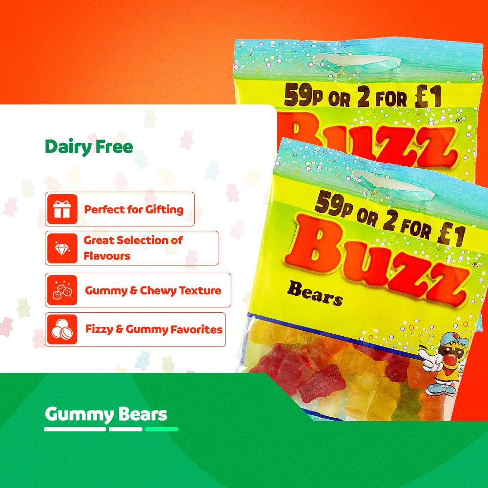 Buzz Sweets Gummy Bears | Kids Bags