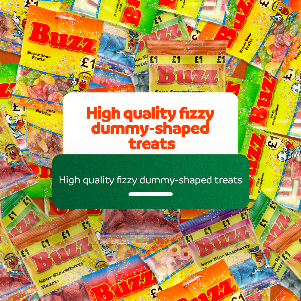 Buzz Sweets Fizzy Dummies | Bulk Bags