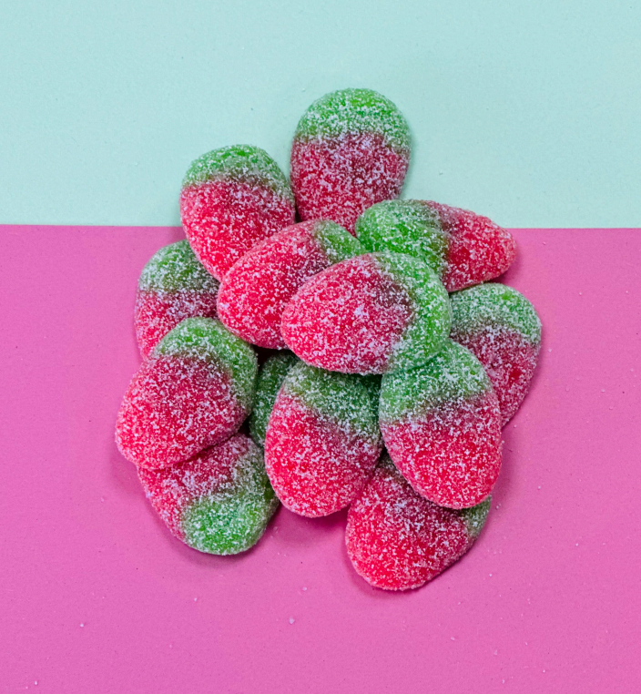 Buzz Sweets Fizzy Wild Strawberries | Kids Bags