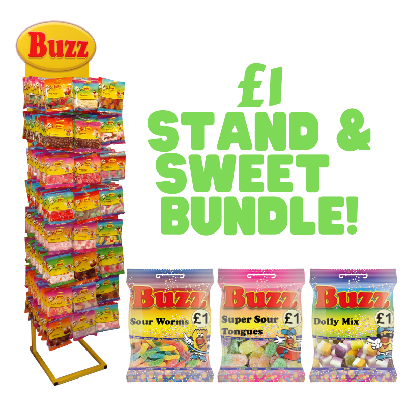 £1 Buzz Bundle 21 + Stand!