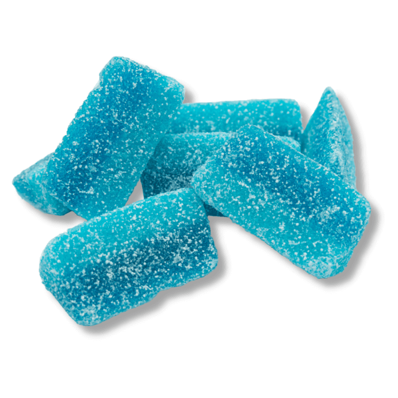 Sour Blue Raspberry Wedges